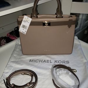 $300 SALE NEW Michael Kors Tatiana Satchel